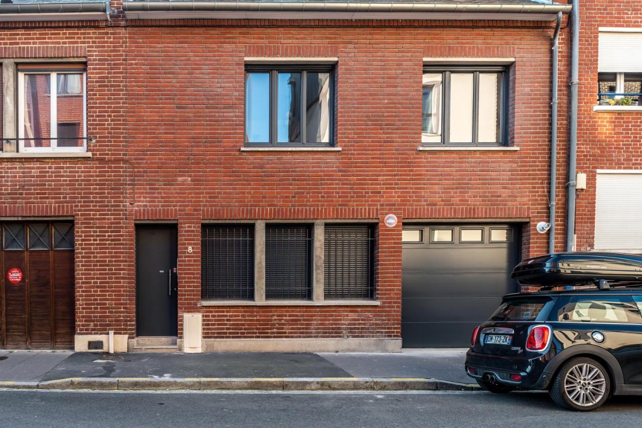 Downtown Rooftop - Centre Ville - Wifi - Terrasse - Netflix Amiens Exterior foto